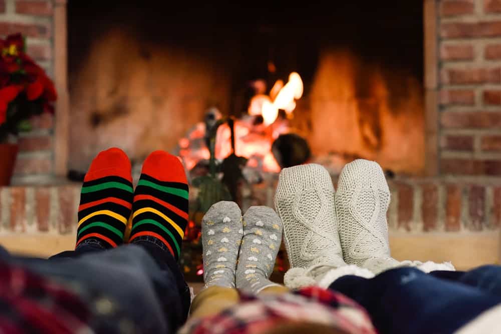 Wool Socks to keep feet warm at night