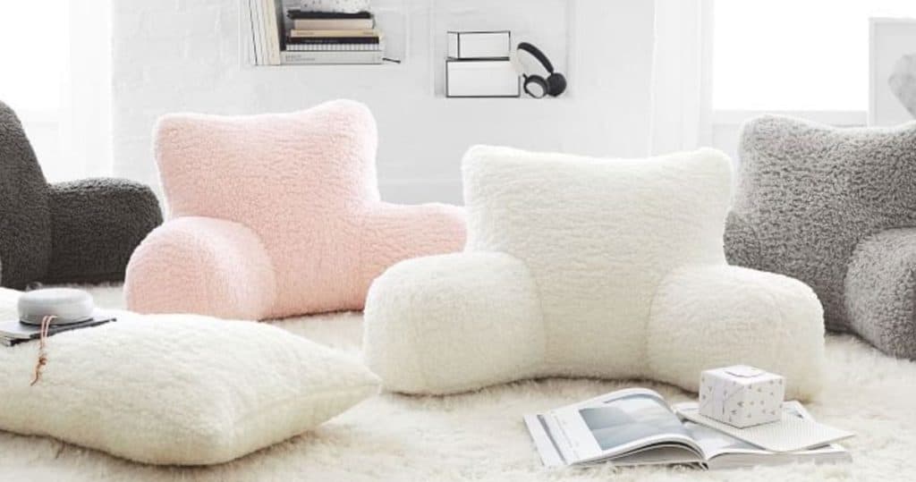Pink and White Husband Pillows