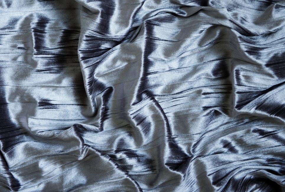 slate blue satin sheets