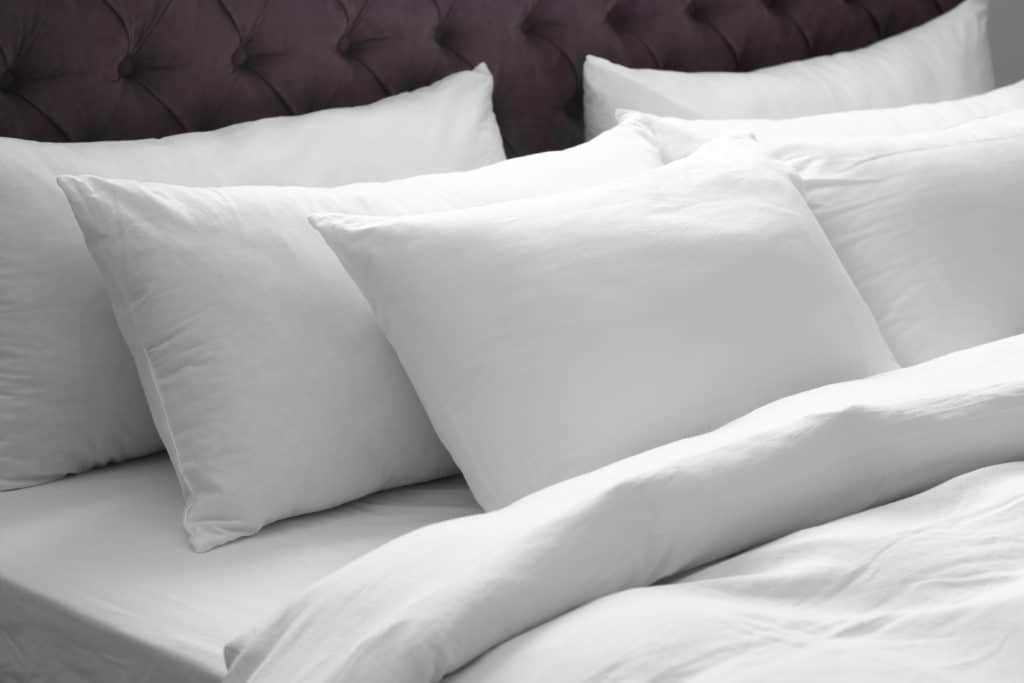 Why do hotels use small pillows?