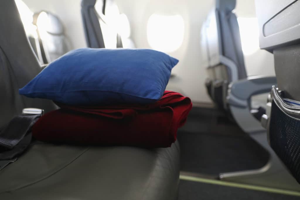 Pillow and Blanket in Plane