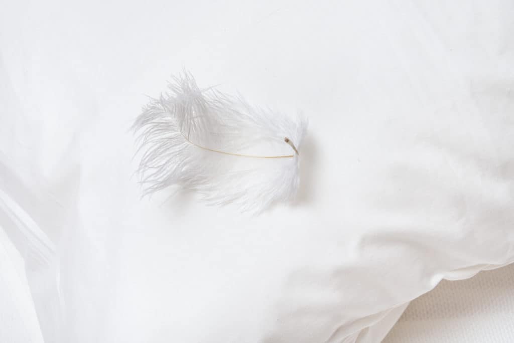 foam pillows vs feather pillows 