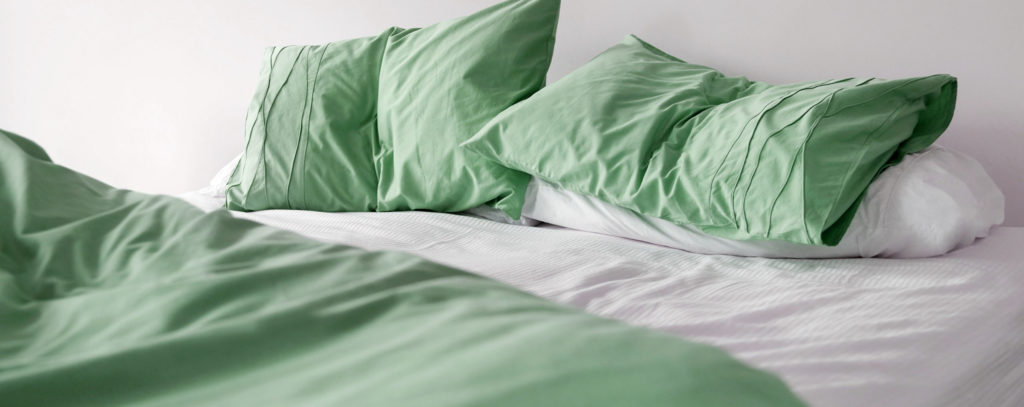 green twin xl comforter and pillowcases