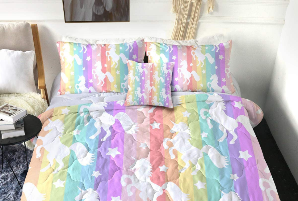 Best Rainbow Comforter Ideas 10