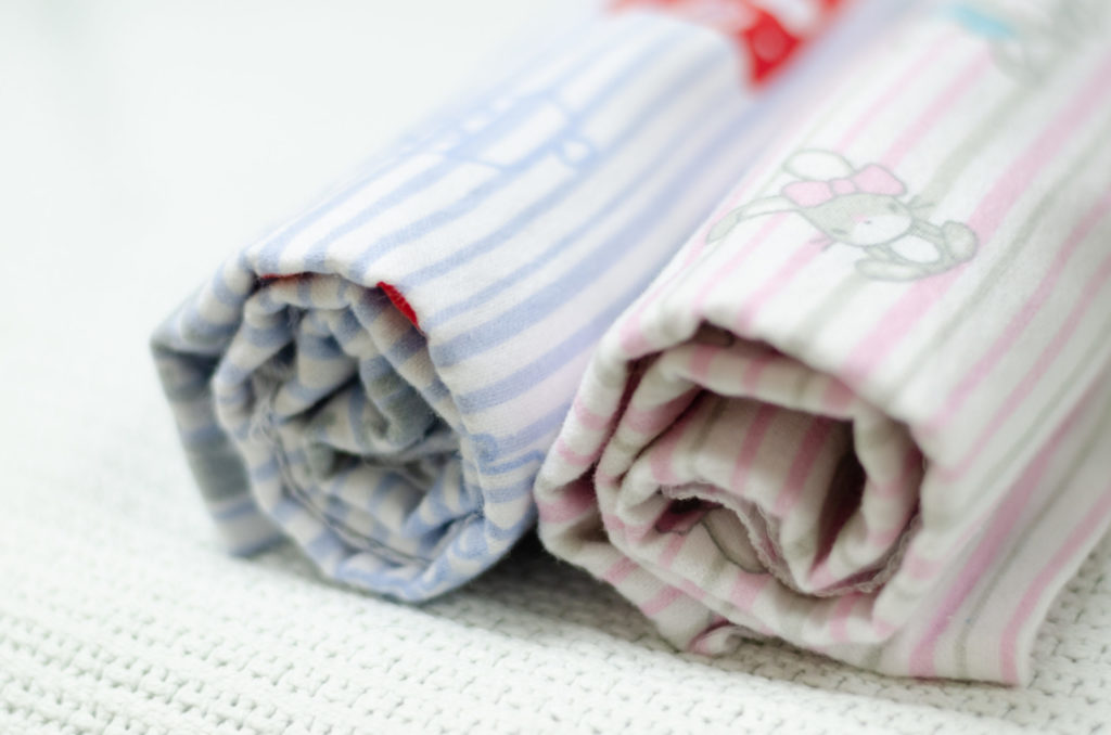 Blue and Pink Baby Blankets