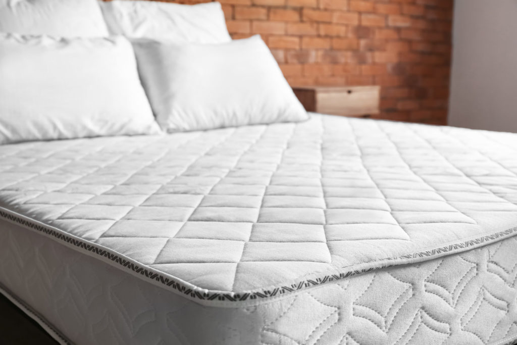 Bed with Comfortable Orthopedic Mattress