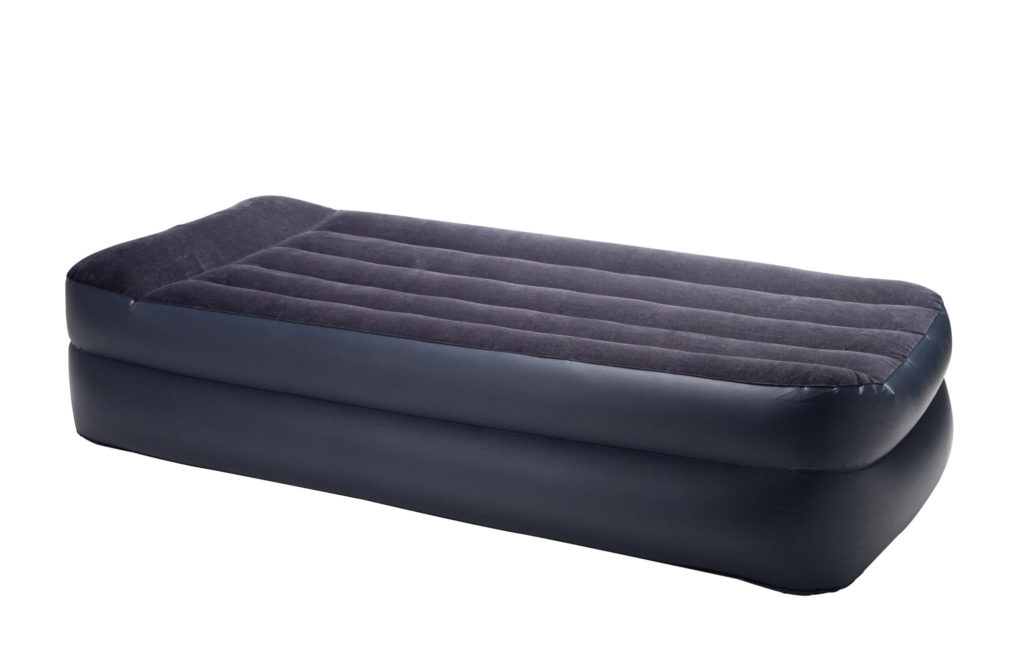 Black Portable Air Bed